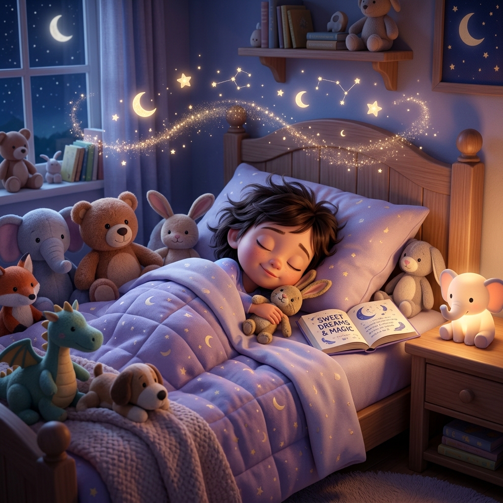 Illustrated story: The Bedtime Adventure